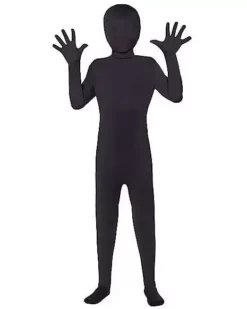 Kids Super Skins Black Skin Suit Costume