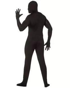 Adult Super Skins Black Zentai Skin Suit Costume 6 Adult Super Skins Black Zentai Skin Suit Costume -So Much Fun Its Scary Shop 01150358 b