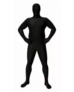 Adult Super Skins Black Zentai Skin Suit Costume 7 Adult Super Skins Black Zentai Skin Suit Costume -So Much Fun Its Scary Shop 01164912 a
