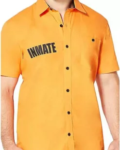 Arkham Inmate Work Shirt - Suicide Squad -So Much Fun Its Scary Shop 01324516 c
