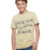 Kids Stranger Things Alphabet Wall T Shirt - Stranger Things