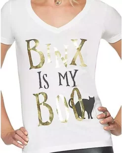 Binx Is My Boo T Shirt - Hocus Pocus -So Much Fun Its Scary Shop 01383769 c