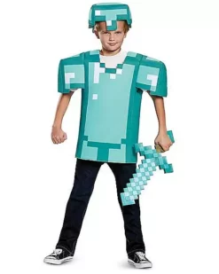 Kids Armor Shirt Set - Minecraft -So Much Fun Its Scary Shop 01396662 g