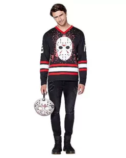 Jason Voorhees Hockey Jersey - Friday The 13th -So Much Fun Its Scary Shop 01405588 c