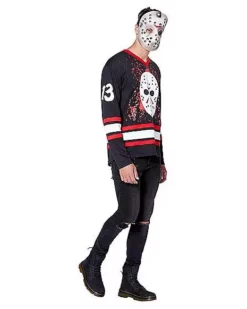 Jason Voorhees Hockey Jersey - Friday The 13th -So Much Fun Its Scary Shop 01405588 d