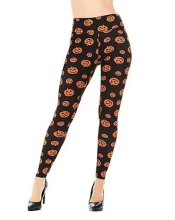 Pumpkin Leggings -So Much Fun Its Scary Shop 01434281 a
