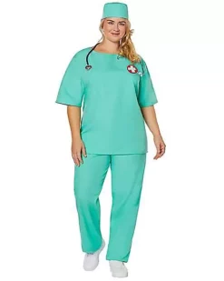 Adult ER Surgeon Plus Size Costume -So Much Fun Its Scary Shop 01463249 d