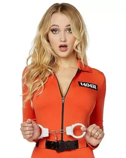 Adult Prisoner Catsuit Costume -So Much Fun Its Scary Shop 01464726 c