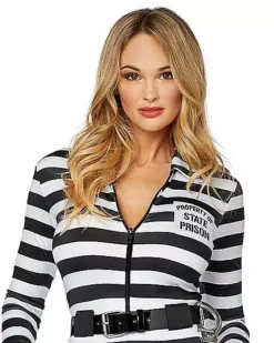 Adult Jailbird Catsuit Costume -So Much Fun Its Scary Shop 01464908 c