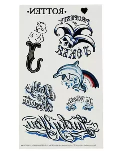 Harley Quinn Tattoo Set - The Suicide Squad -So Much Fun Its Scary Shop 01486398 c