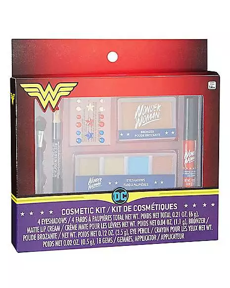 Adult Wonder Woman Makeup Kit - DC Comics 2 Adult Wonder Woman Makeup Kit - DC Comics - Image 2