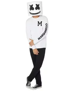 Adult Marshmello Costume -So Much Fun Its Scary Shop 01505759 d