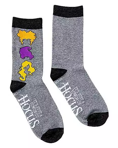 Hocus Pocus Crew Socks 2 Pack - Hocus Pocus 1 Hocus Pocus Crew Socks 2 Pack - Hocus Pocus
