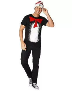 Adult Cat In The Hat Costume Kit - Dr. Seuss