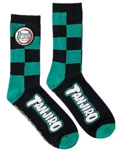 Tanjiro Kamado Crew Socks - Demon Slayer