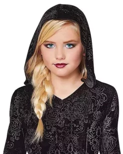 Kids Black Hooded Dress -So Much Fun Its Scary Shop 01558378 c