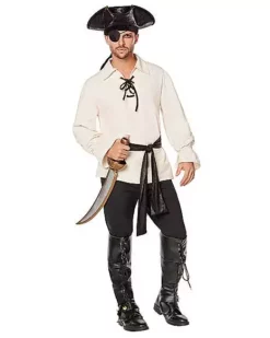 Pirate Shirt And Belt Costume Kit