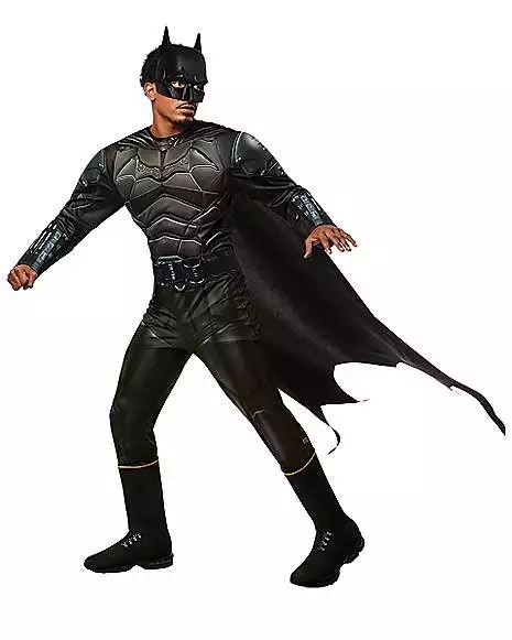 Adult Batman Costume Deluxe - The Batman 1 Adult Batman Costume Deluxe - The Batman