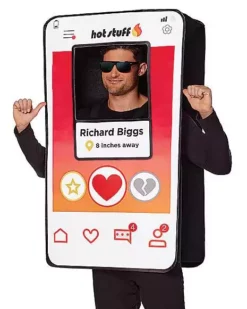 Adult Dating App Costume -So Much Fun Its Scary Shop 01570928 c