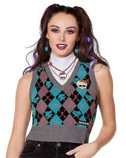 Adult Monster High Alumni Sweater Vest