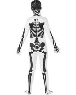 Black And White Skeleton Skin Suit Costume 5 Black And White Skeleton Skin Suit Costume -So Much Fun Its Scary Shop 01580539 c