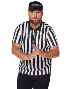 Adult Referee Plus Size Costume Kit