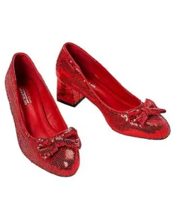 Ruby Slipper Sequin Heels - The Wizard Of Oz -So Much Fun Its Scary Shop 01597004 a