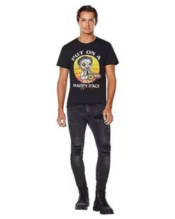 Happy Leatherface T Shirt - Texas Chainsaw Massacre -So Much Fun Its Scary Shop 01598036 c