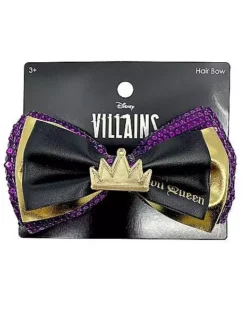 Evil Queen Hair Bow - Disney Villains