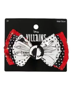 Cruella Hair Bow - Disney Cruella -So Much Fun Its Scary Shop 01599927 c