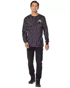Spirit Halloween Tie Dye Long Sleeve T Shirt