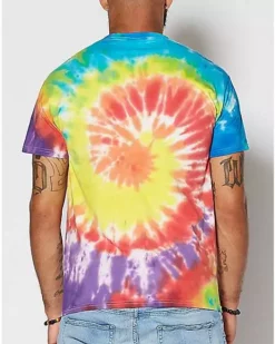 Happy Accidents Tie Dye Bob Ross T Shirt -So Much Fun Its Scary Shop 03211547 d