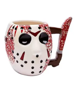 Jason Voorhees Coffee Mug - 24 Oz. -So Much Fun Its Scary Shop 03373891 c
