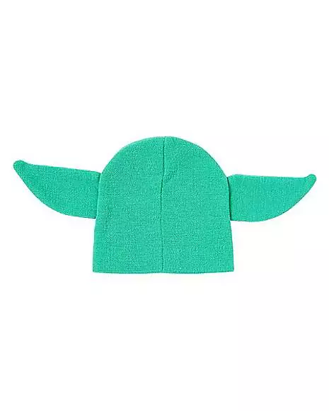 The Child Grogu 3D Ears Beanie Hat - The Mandalorian 2 The Child Grogu 3D Ears Beanie Hat - The Mandalorian - Image 2