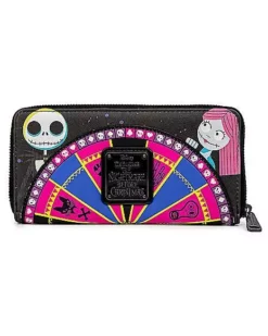 Loungefly The Nightmare Before Christmas Roulette Wheel Zip Wallet -So Much Fun Its Scary Shop 03845013 c