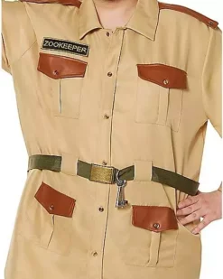 Adult Men's Zookeeper Plus Size Costume -So Much Fun Its Scary Shop 07518327 d