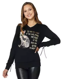 Thackery Binx Cat Sweatshirt - Hocus Pocus