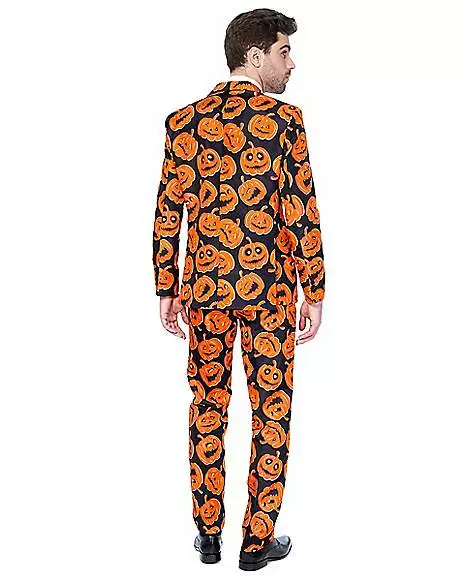 Adult Spooky Pumpkin Suit 2 Adult Spooky Pumpkin Suit - Image 2