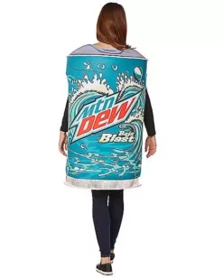 Adult 3D Mountain Dew Baja Blast Costume -So Much Fun Its Scary Shop 07656556 d